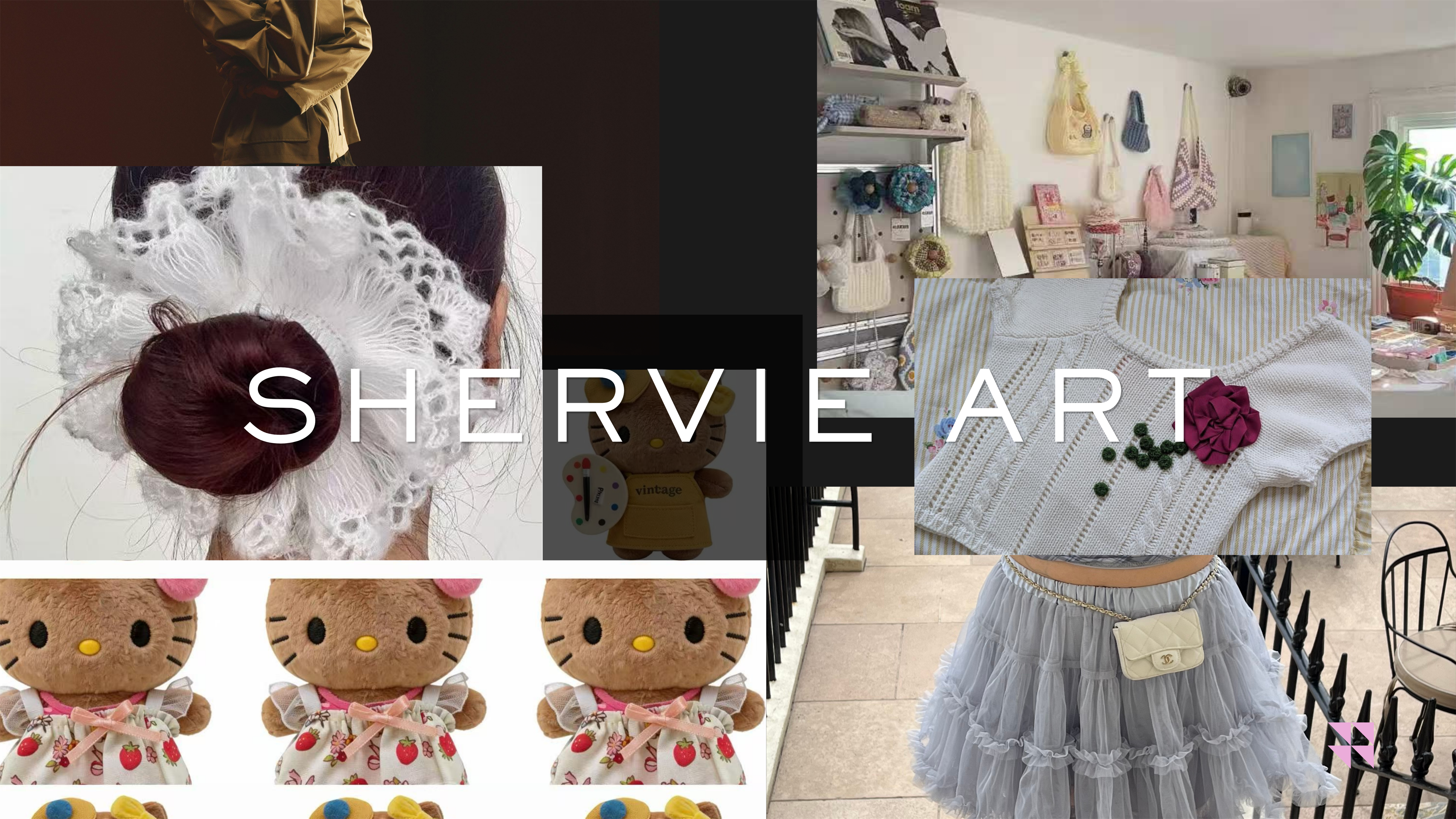 Shervie Studio visual story collage